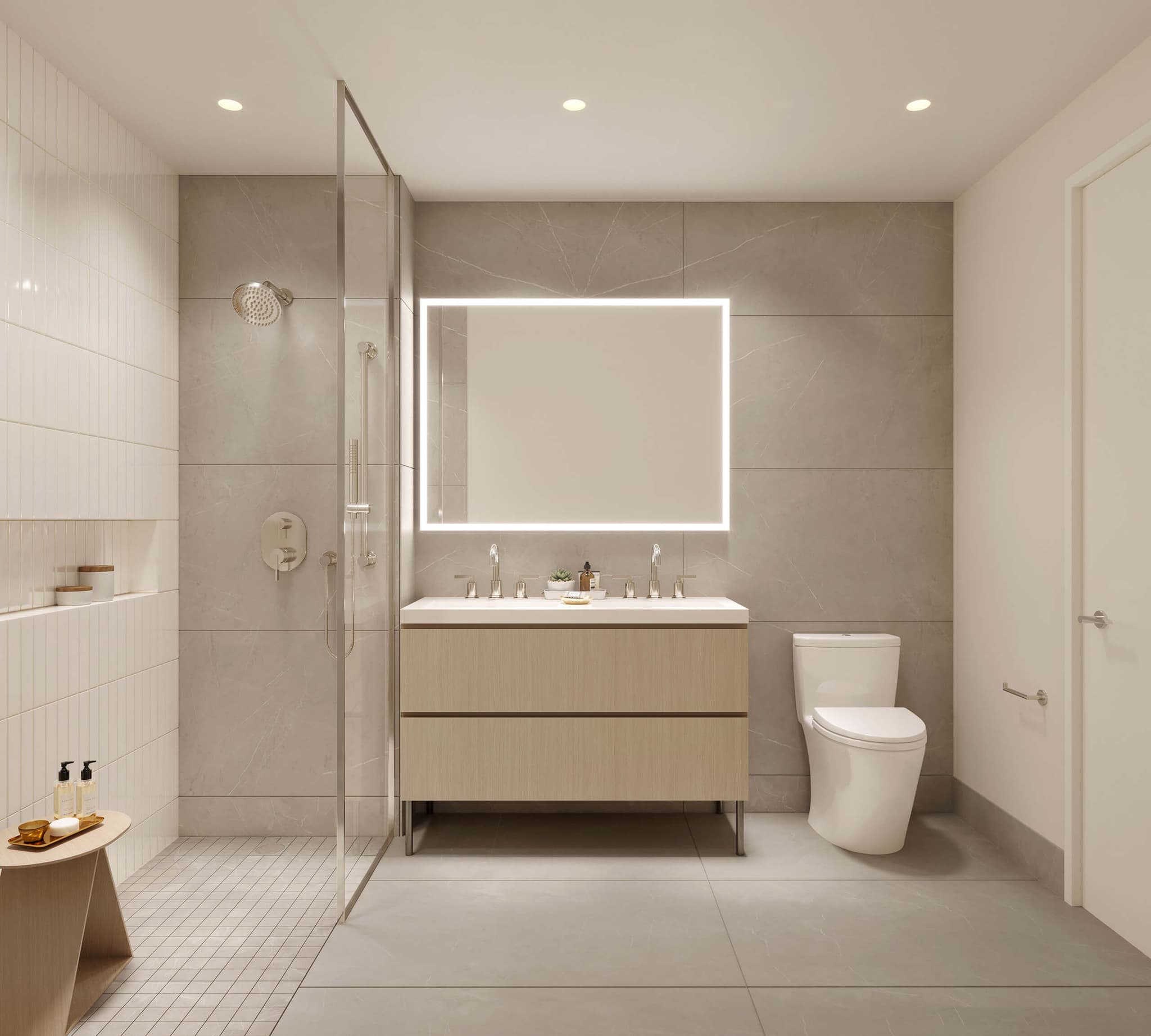 Bathroom at Vela Astoria New York